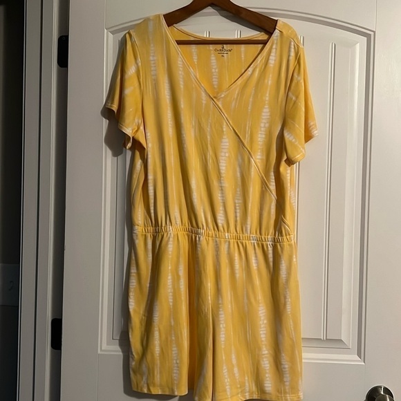 Cuddle Duds Flex-ware Longe ware Romper XL - Picture 1 of 5